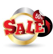 Sale sticker banner
