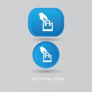 Shopping sign vector N3