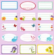School labels