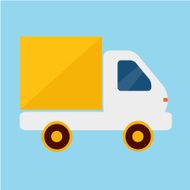 Vector Delivery Truck Icon
