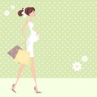 Chic Pregnant Woman