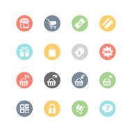 Shopping Icons 2 Minimal Style