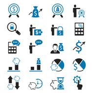 Business and Finance Icons set Vector N2