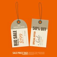 Vintage Style Price Tags N3