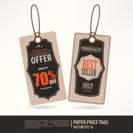 Vintage Style Price Tags N6