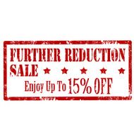 Further Reduction -stamp