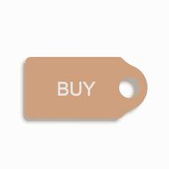vector modern shopping icon on white background N23