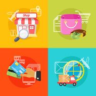 Vector E Commerce Illustration