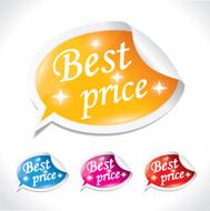 Best price promotional bubble