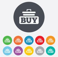 Buy sign icon Online buying cart button N9