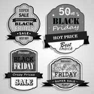 Sale labels Vector N8
