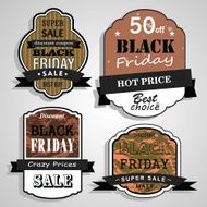 Sale labels Vector N9