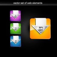 vector web element