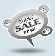 Sale labels Vector N23