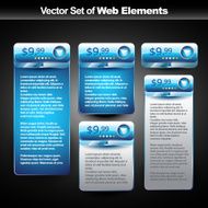 vector web display banner with space for your text