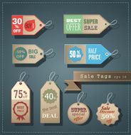 Sale tags N14