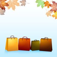 Autumn Sales Background N2