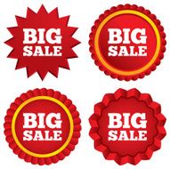 Big sale sign icon Special offer symbol N5