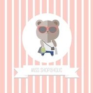 Shopaholic Bear N2