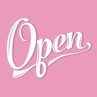 retro open sign N2