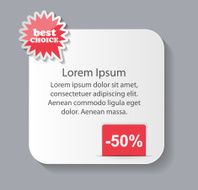 Sale Banner with Place for your Text Vector Illustration N42