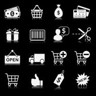 Shopping Icons N140
