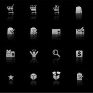 Shopping and market icon series