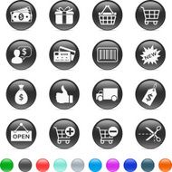 Shopping Icons N141