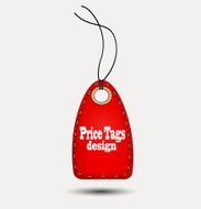 Red price-tag