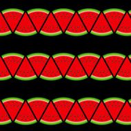 Background from Watermelon Vector Illustration N9
