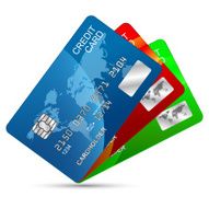 Credit cards set