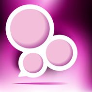 Abstract web design bubble EPS8