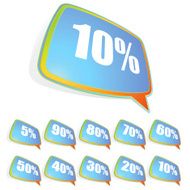 Discount labels set EPS8