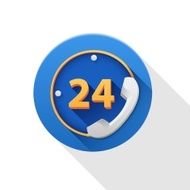 Twenty four hours icon