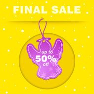 Christmas Angel Tag for Sale