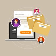 online procurement e-procurement procure internet laptop