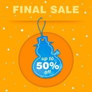 Christmas Snowman Tag for Sale