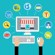 online shopping concept N42