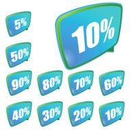 Discount labels set EPS8 N4