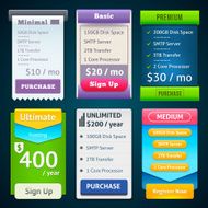 Pricing Table Template