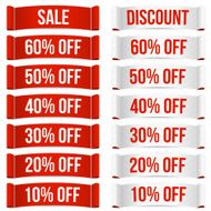 Discount price labels