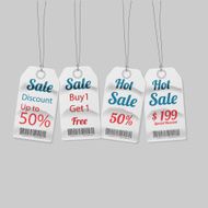 Set of tags for sale N9