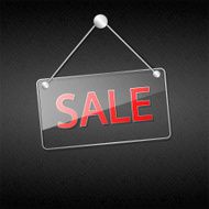 Sale signs hanging N2