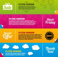 Sale icons Special offer symbols N7