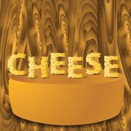 cheese letters and