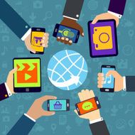 Using mobile services