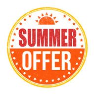 Summer offer stamp N4