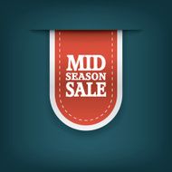 Mid season sale ribbon elements for online shopping and your N3