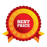 Best price sign icon Special offer symbol N7