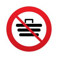 No Shopping Cart sign icon Online buying button N2